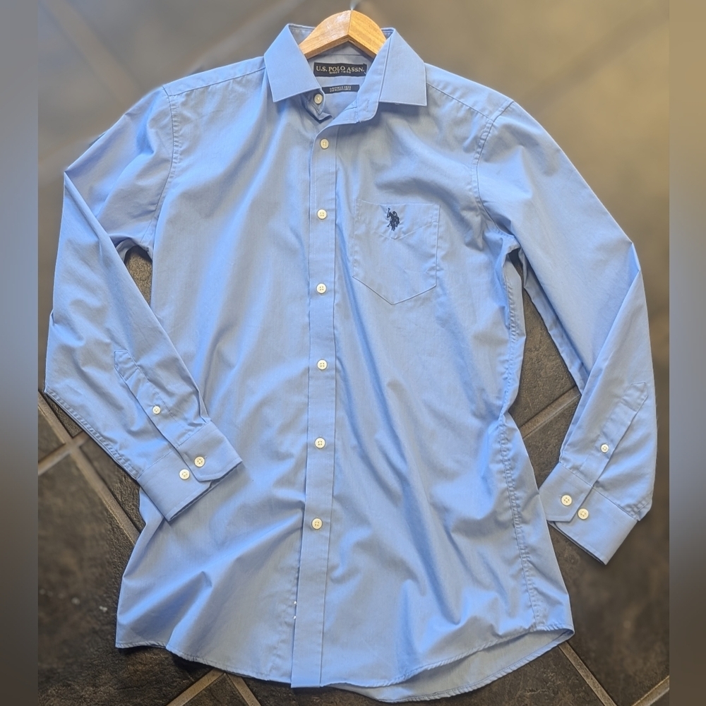 U.S. Polo Ass button down men's dress shirt sz 15.5